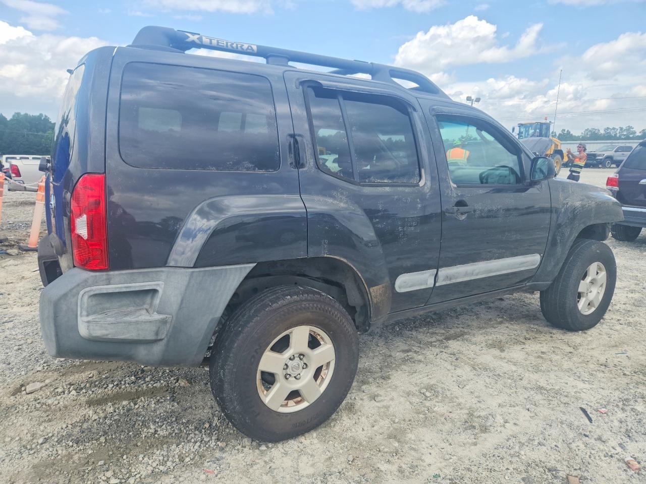 2005 Nissan Xterra S Black vin: 5N1AN08W65C636261