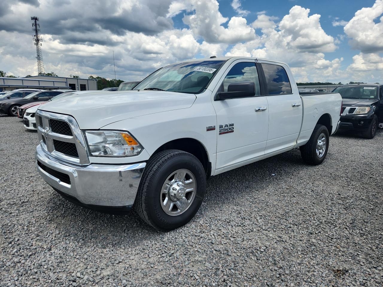 2015 Ram 2500 Slt White vin: 3C6TR4DT7FG520139