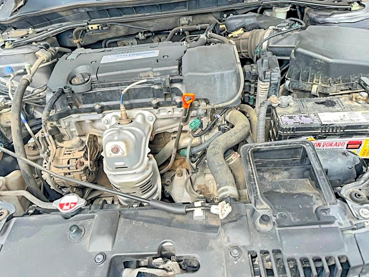 2015 Honda Accord Ex/ Exl Gray vin: 1HGCR2F8XFA154800