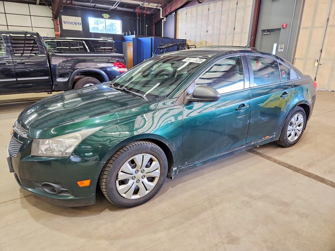 2014 Chevrolet Cruze Ls Green vin: 1G1PA5SG1E7411546