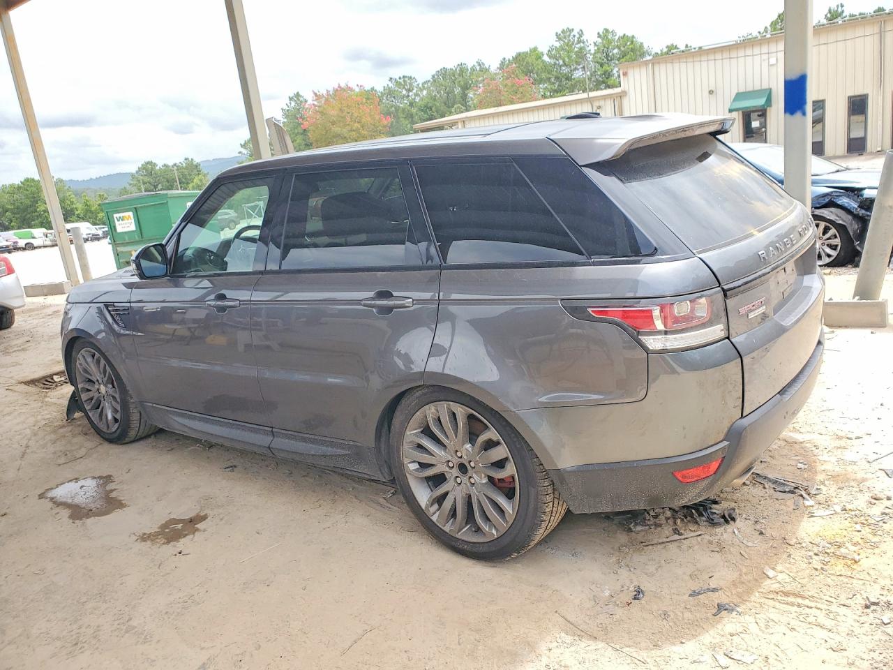 2014 Land Rover Range Rover Sport Autobiography Gray vin: SALWV2EF3EA330553