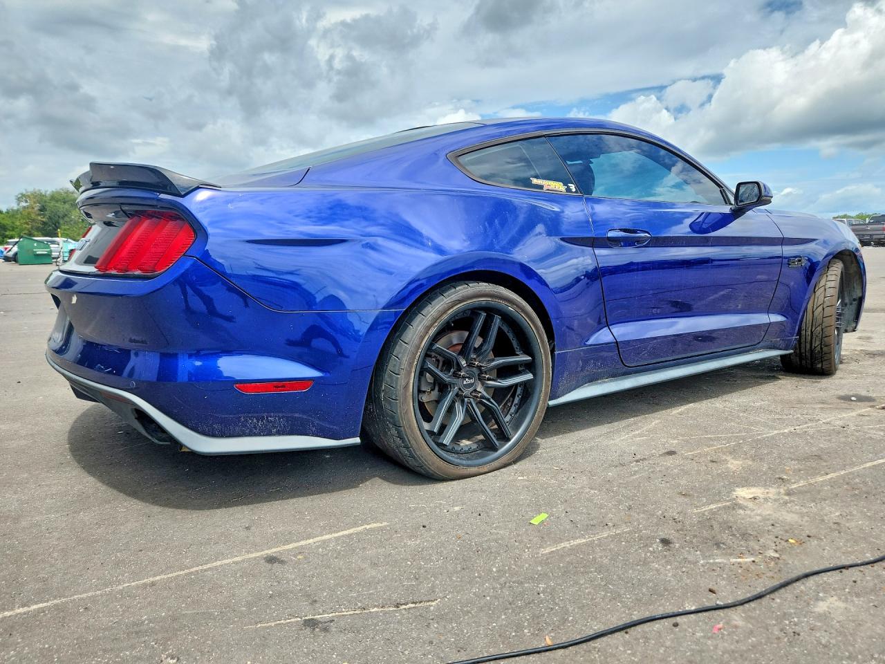 2015 Ford Mustang Gt Blue vin: 1FA6P8CF5F5344316