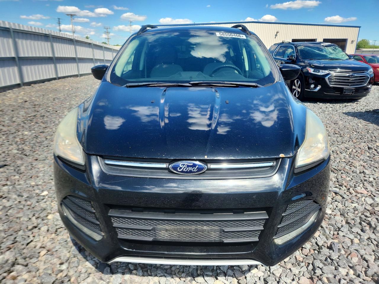 2014 Ford Escape Se Black vin: 1FMCU9G92EUD59887