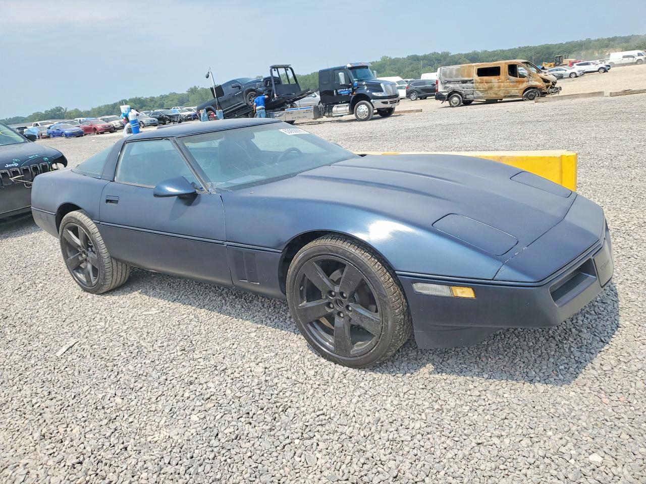 1989 Chevrolet Corvette Blue vin: 1G1YY2184K5100077