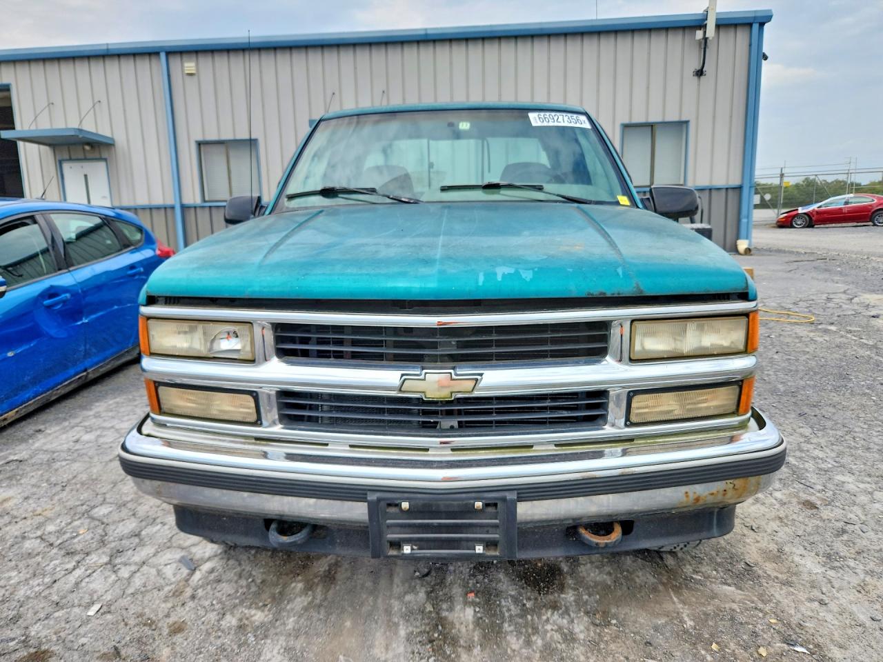 1995 Chevrolet Gmt-400 K1500 Green vin: 2GCEK19K0S1100438