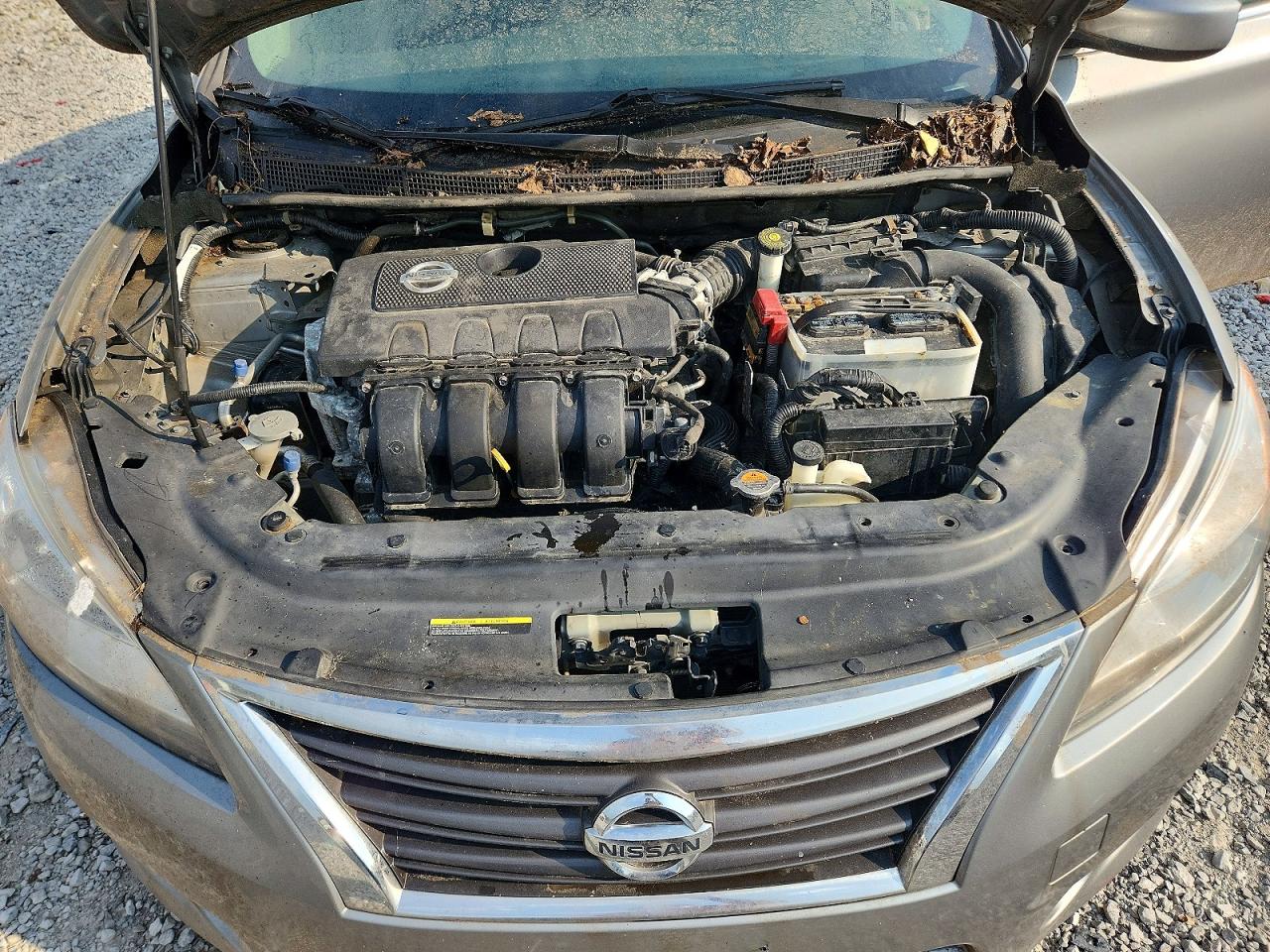 2014 Nissan Sentra Sr Серебряный vin: 3N1AB7AP6EY261572