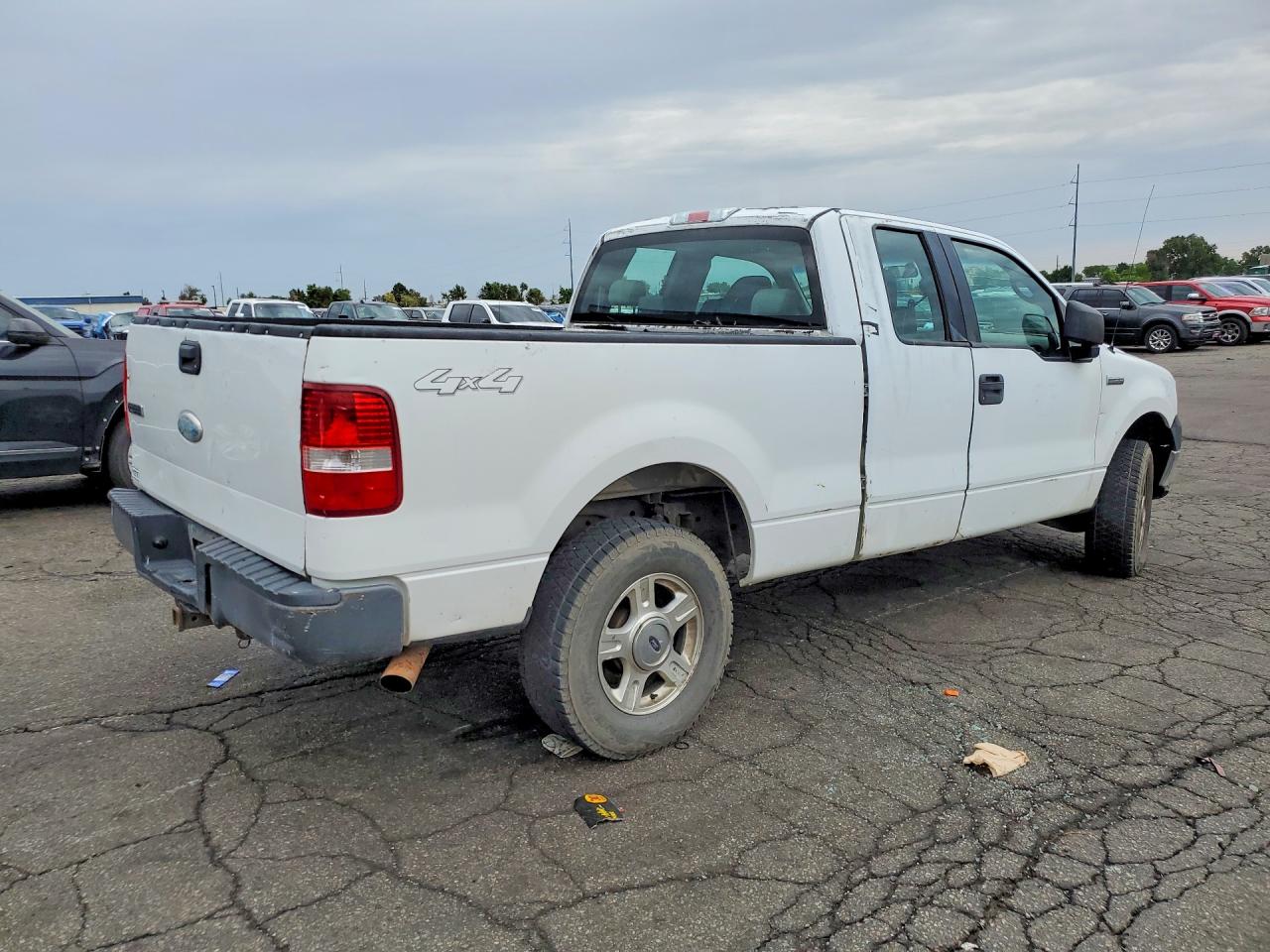 2006 Ford F150 White vin: 1FTPX14V26KD69669