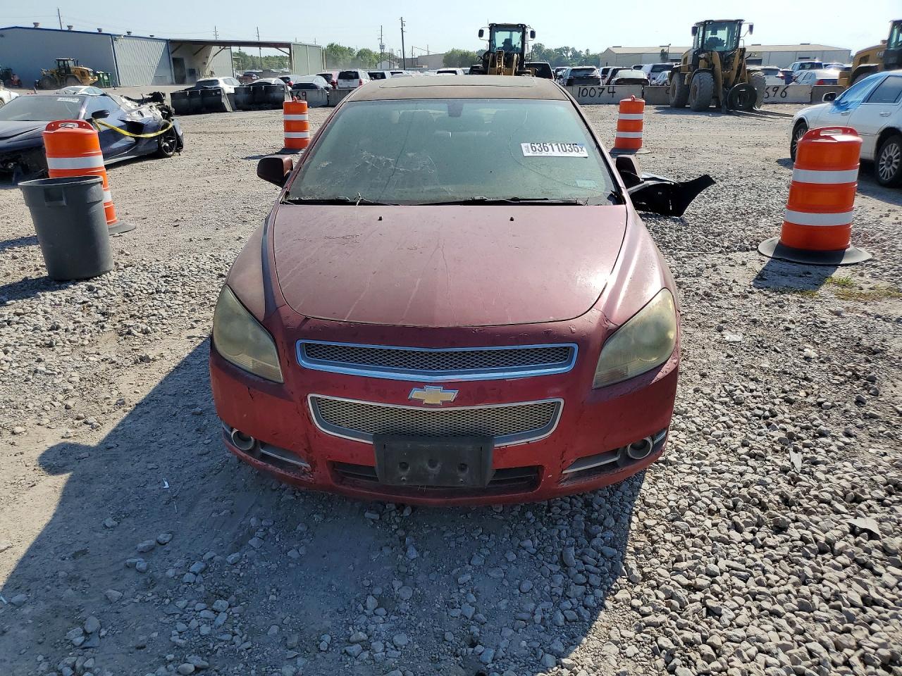 2008 Chevrolet Malibu Ltz Maroon vin: 1G1ZK577X8F296017