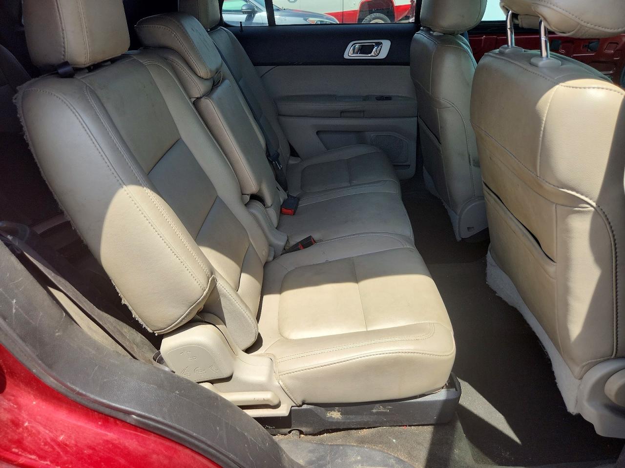 2015 Ford Explorer Limited Maroon vin: 1FM5K7F88FGA66846