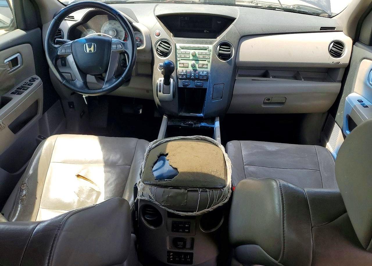 2010 Honda Pilot Exl Blue vin: 5FNYF4H66AB024274