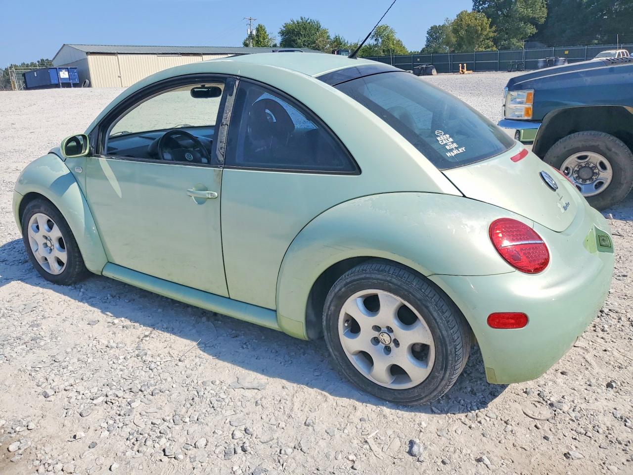 2002 Volkswagen New Beetle Glx Green vin: 3VWDD21C52M403477