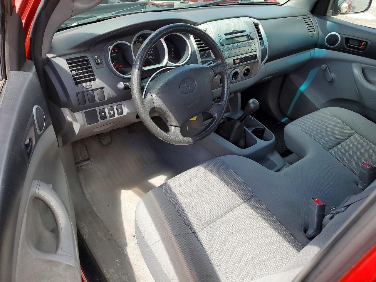 2009 Toyota Tacoma Base Red vin: 5TEPX42N29Z614782