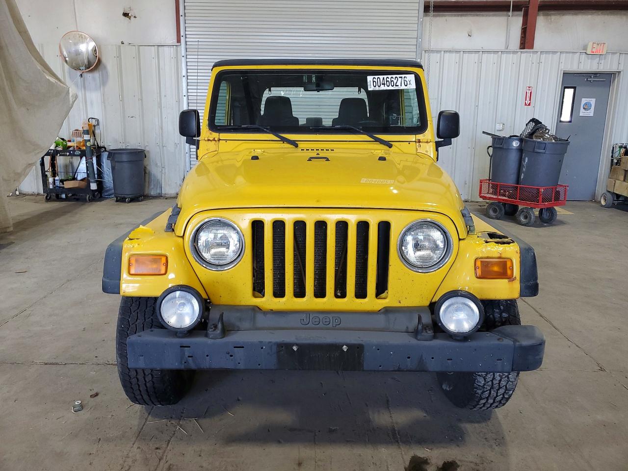 2006 Jeep Wrangler / Tj Sport Yellow vin: 1J4FA49S76P769611