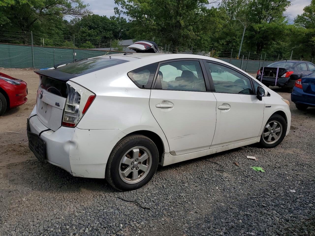 2011 Toyota Prius Two Белый vin: JTDKN3DU9B0296485