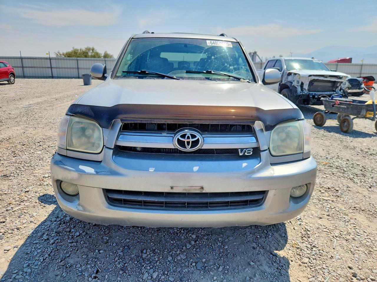 2006 Toyota Sequoia Sr5 Silver vin: 5TDBT44A06S260981