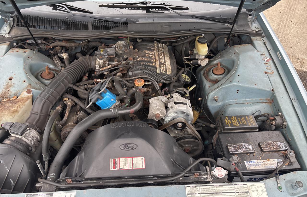 1993 Ford Thunderbird Lx Синий vin: 1FAPP6240PH117088