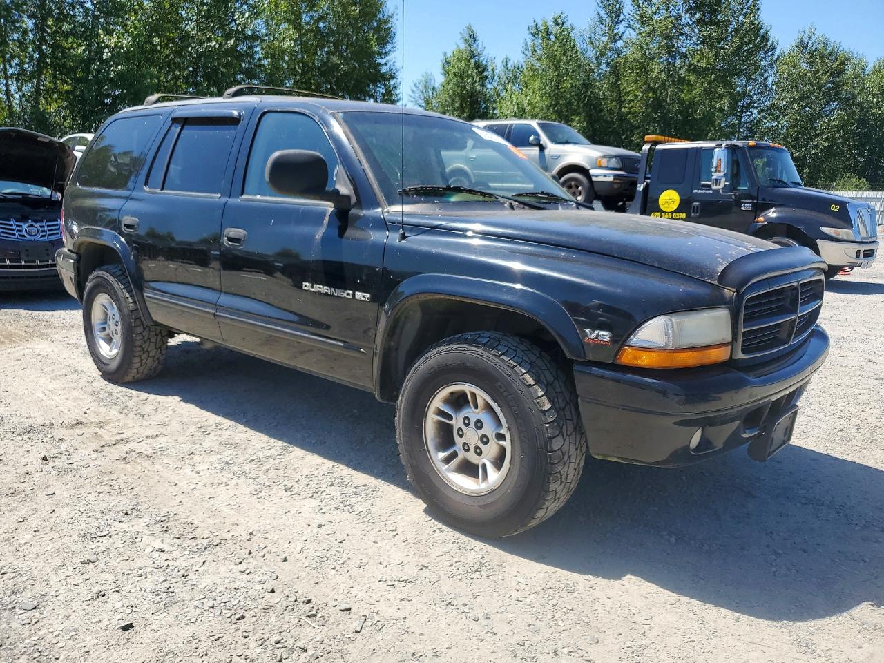 1999 Dodge Durango Black vin: 1B4HS28Z1XF687442