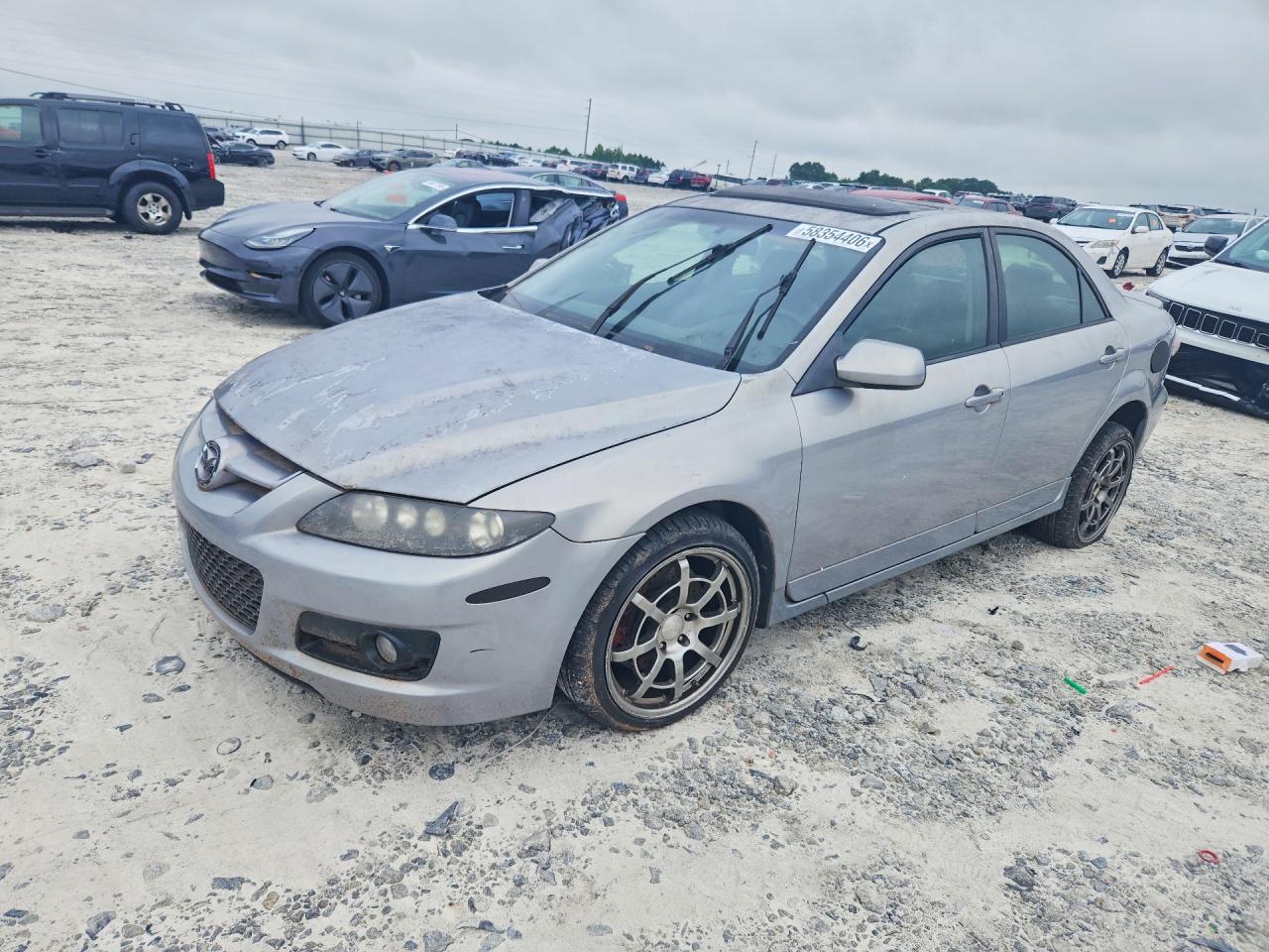 2006 Mazda Speed 6 Silver vin: JM1GG12L861101412