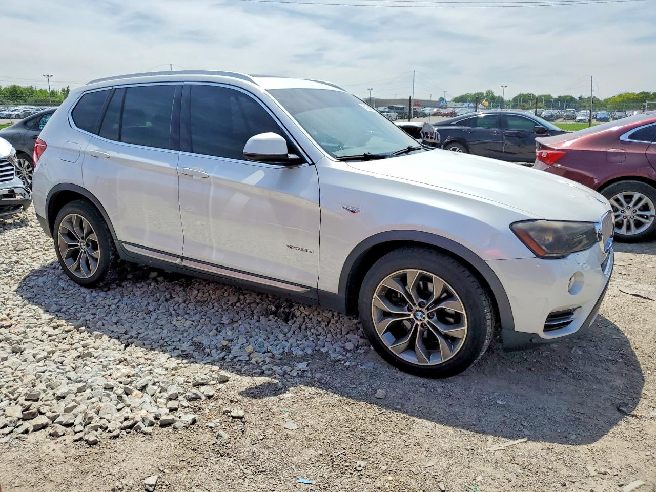 2016 Bmw X3 Xdrive28d Белый vin: 5UXWY3C54G0N87565