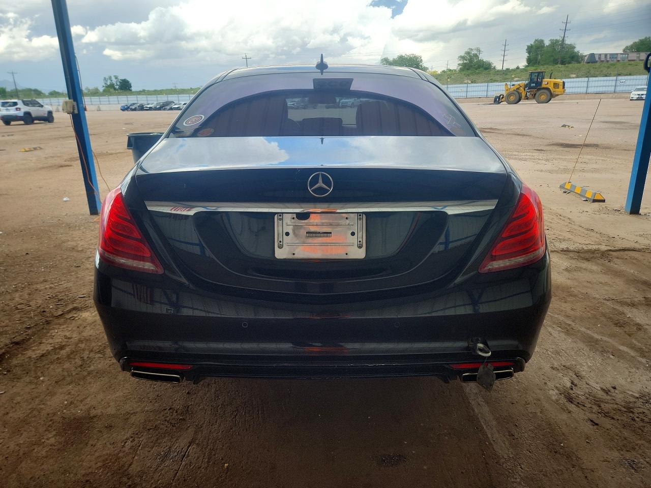 2014 Mercedes-benz S 550 4matic Черный vin: WDDUG8FB1EA065838