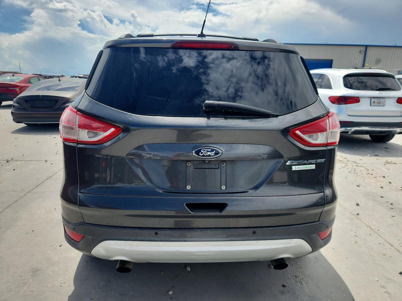 2016 Ford Escape Se Gray vin: 1FMCU0G9XGUB71469