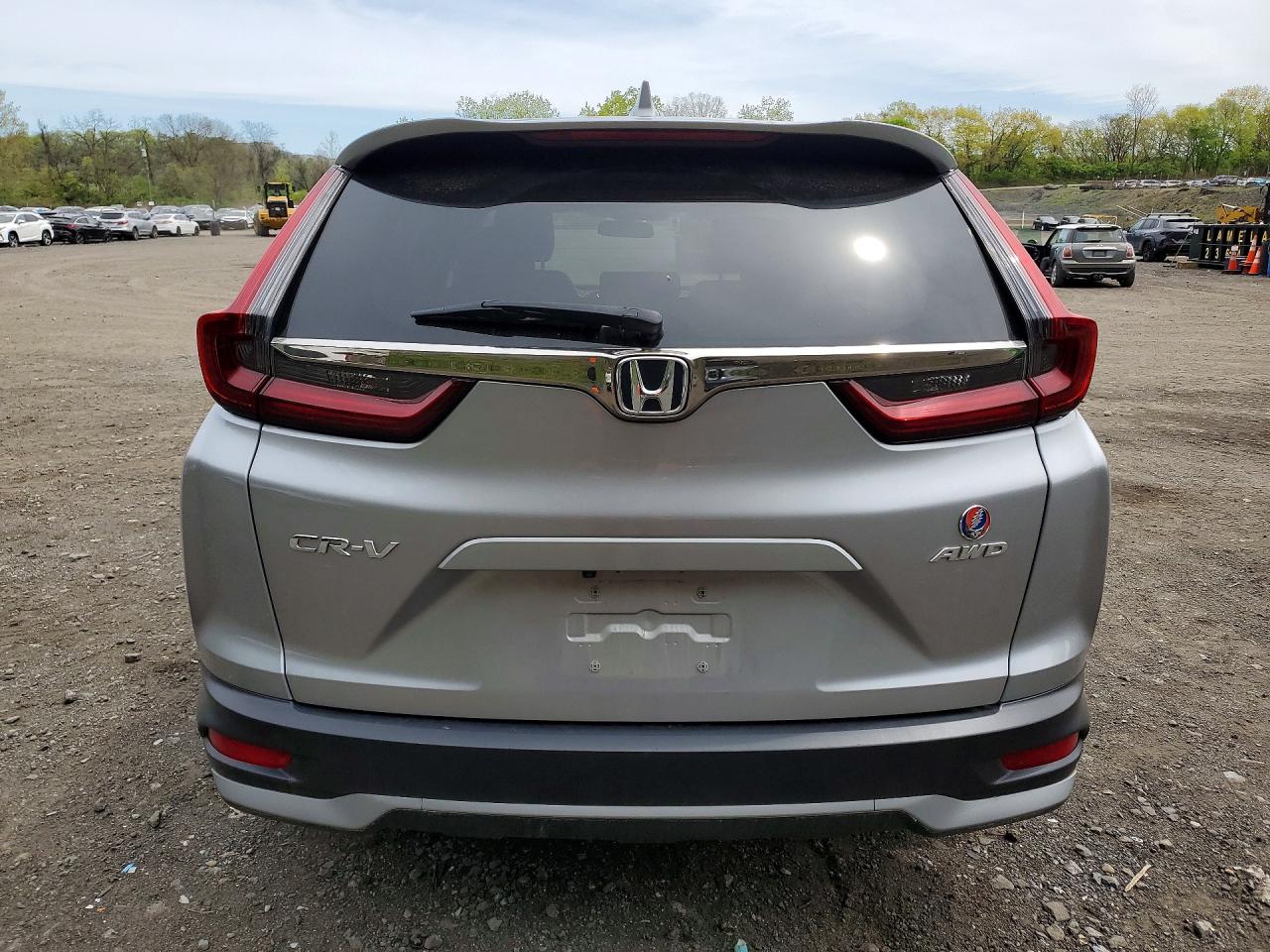 2020 Honda Cr-v Ex Silver vin: 2HKRW2H57LH622362
