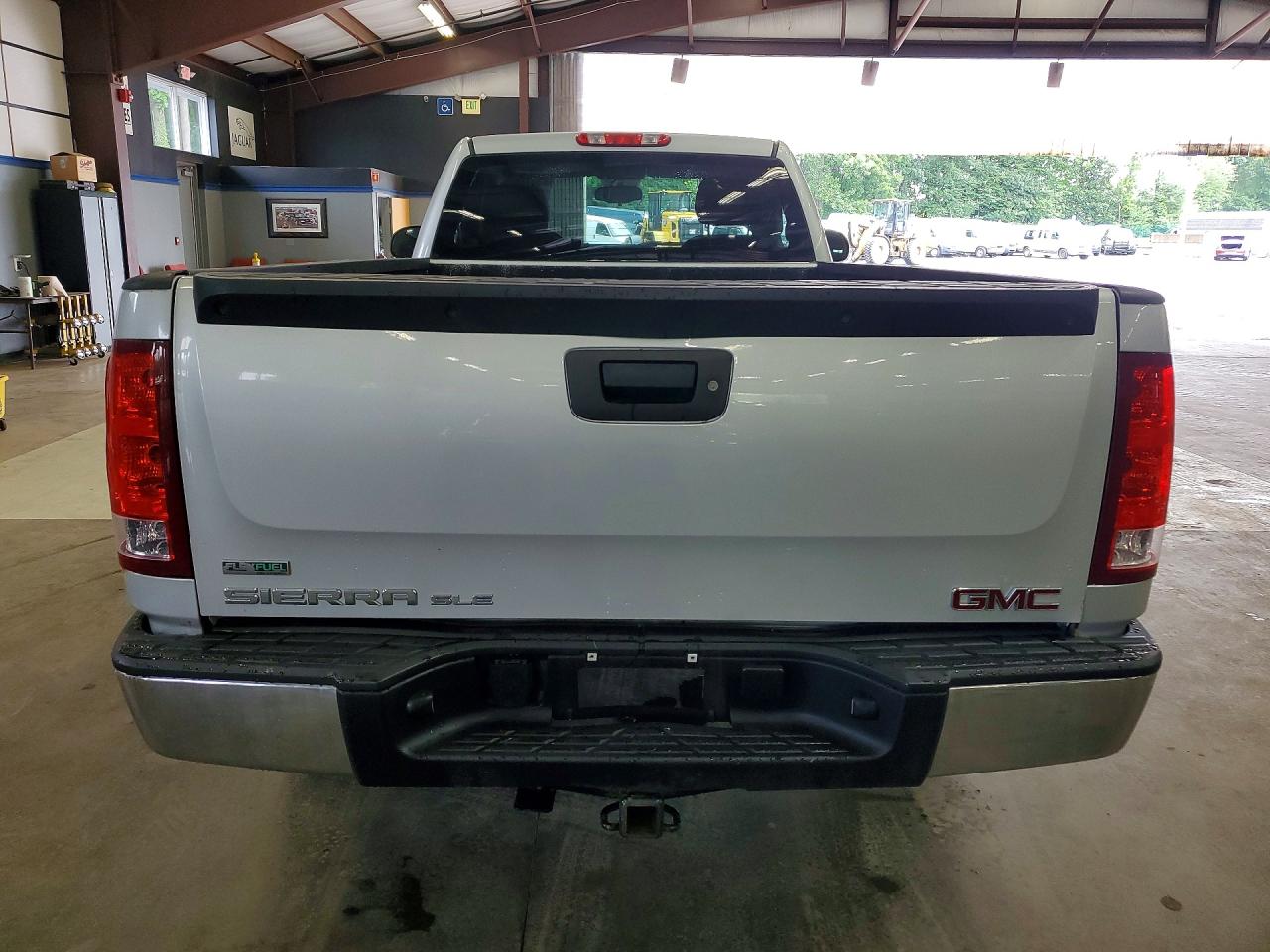 2012 Gmc Sierra K1500 Sle Silver vin: 1GTN2VE00CZ232667