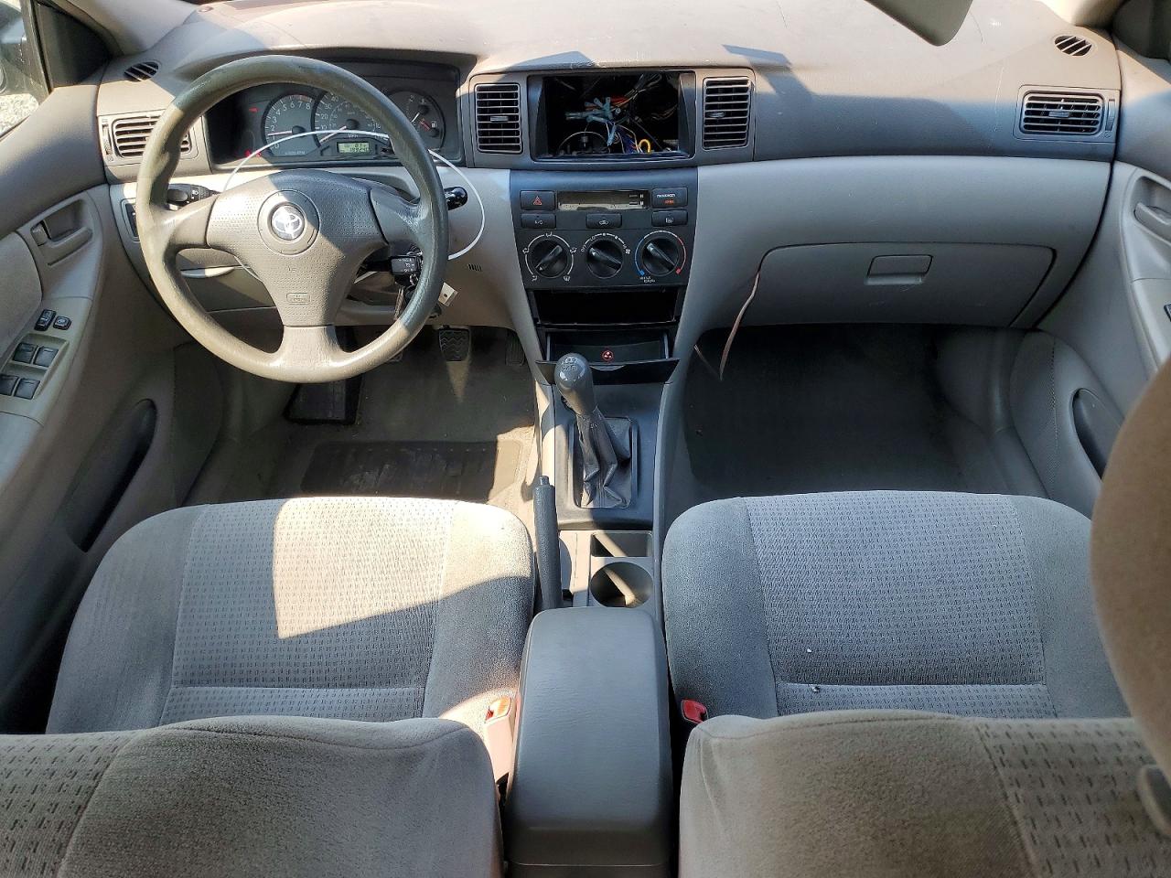 2008 Toyota Corolla Ce Gray vin: 1NXBR32E18Z983604