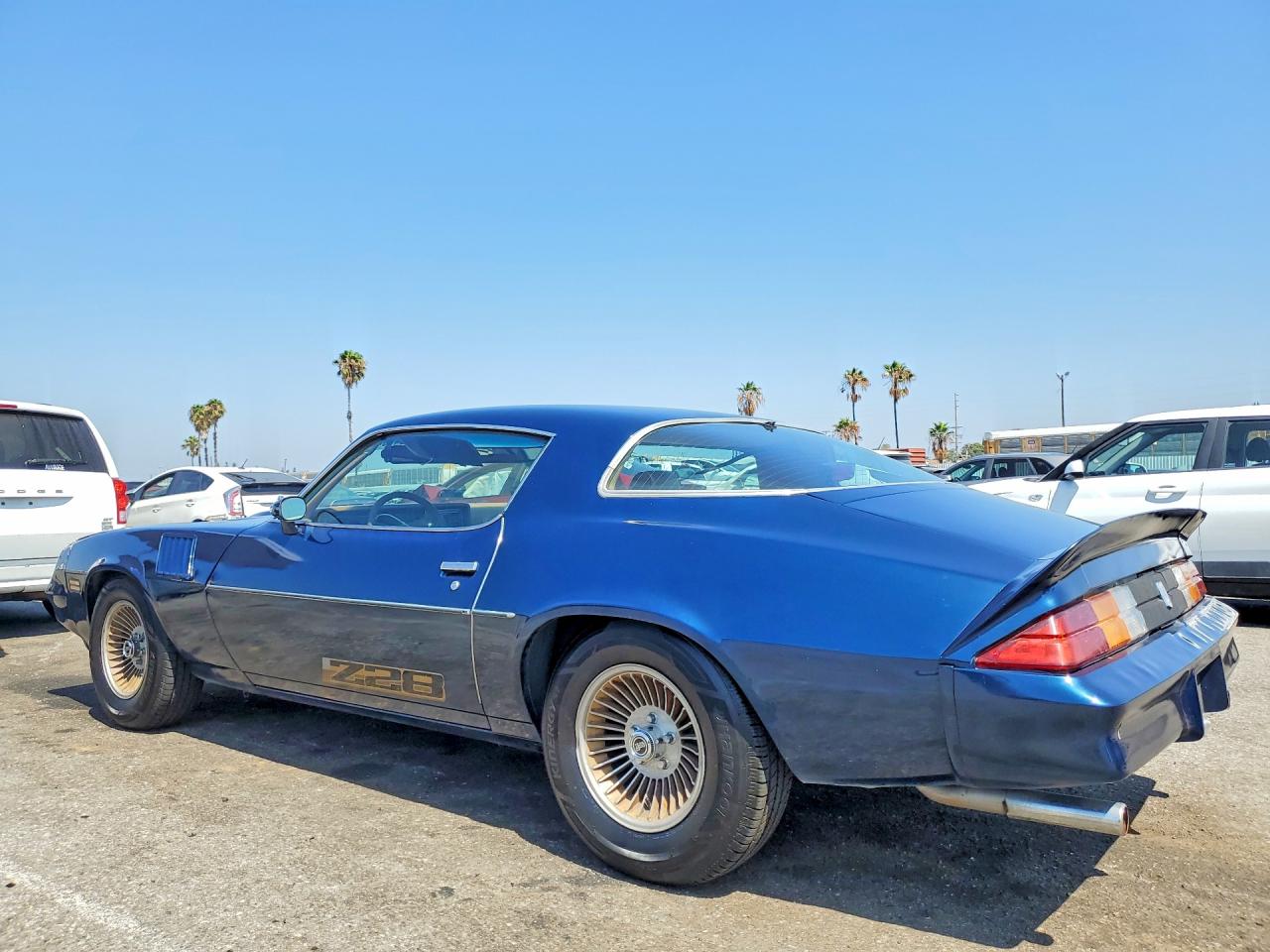 1979 Chevrolet Z28 Blue vin: 1Q87L9L565103
