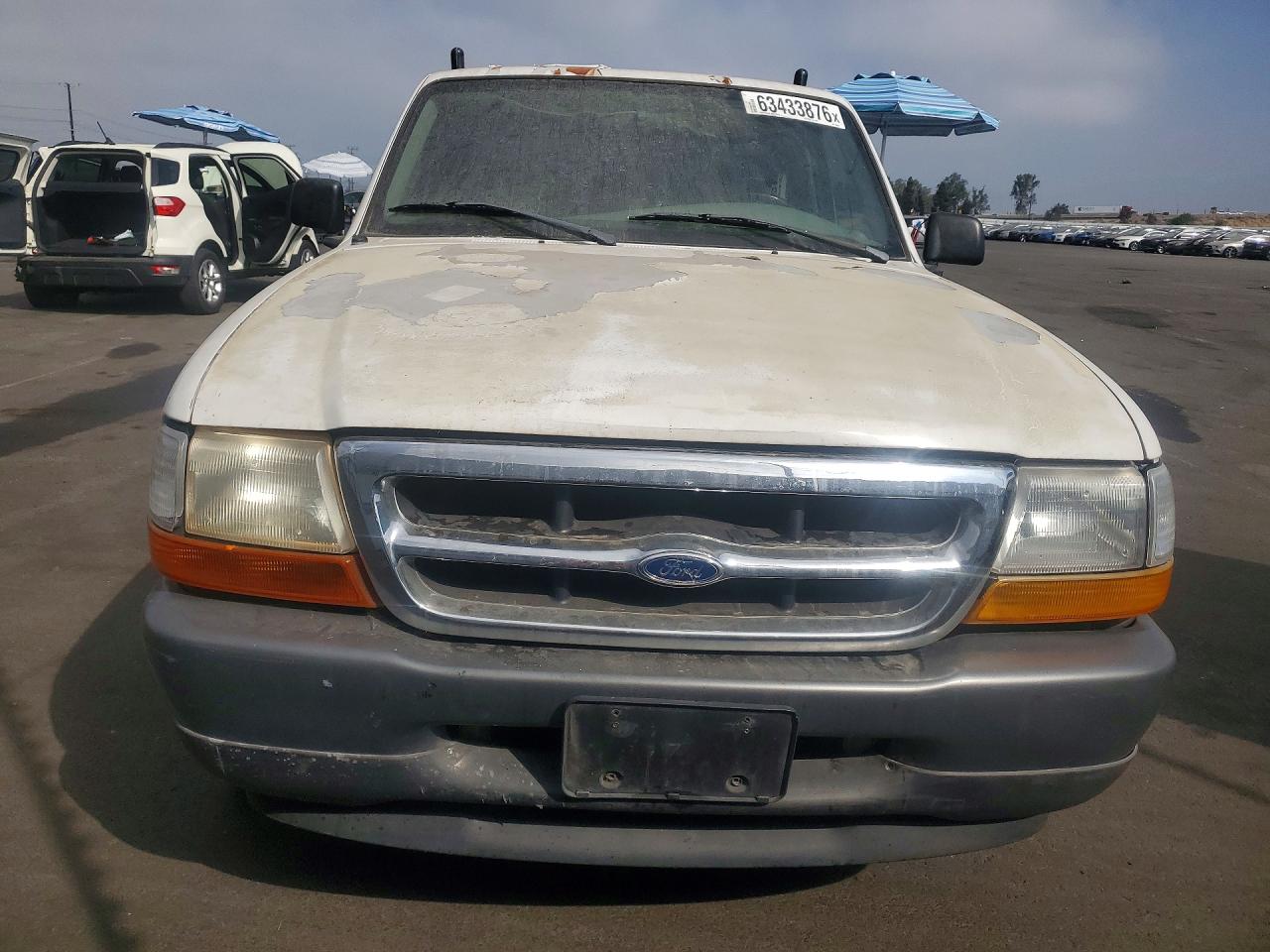 2000 Ford Ranger White vin: 1FTYR10V4YPB06853