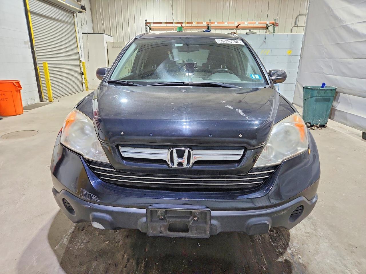 2007 Honda Cr-v Ex Black vin: JHLRE48567C091433
