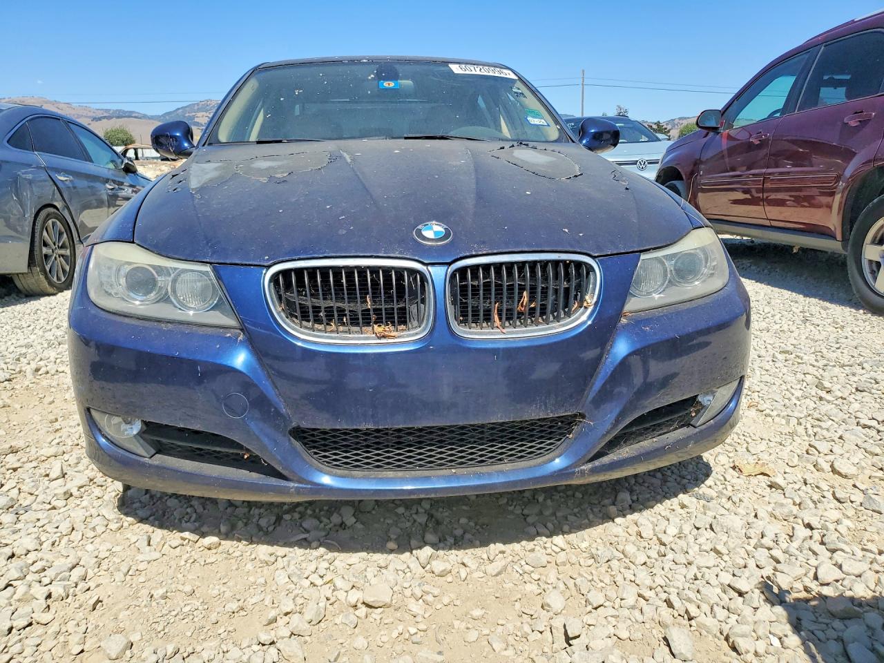 2011 Bmw 328 I Blue vin: WBAPH7C50BE679827