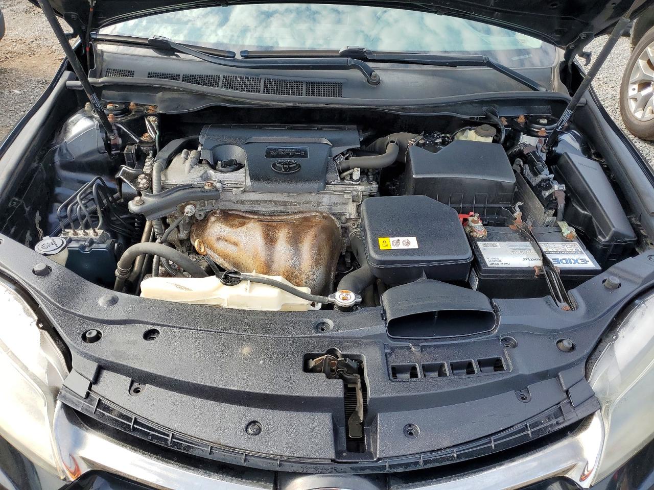 2017 Toyota Camry Se Black vin: 4T1BF1FK2HU791881