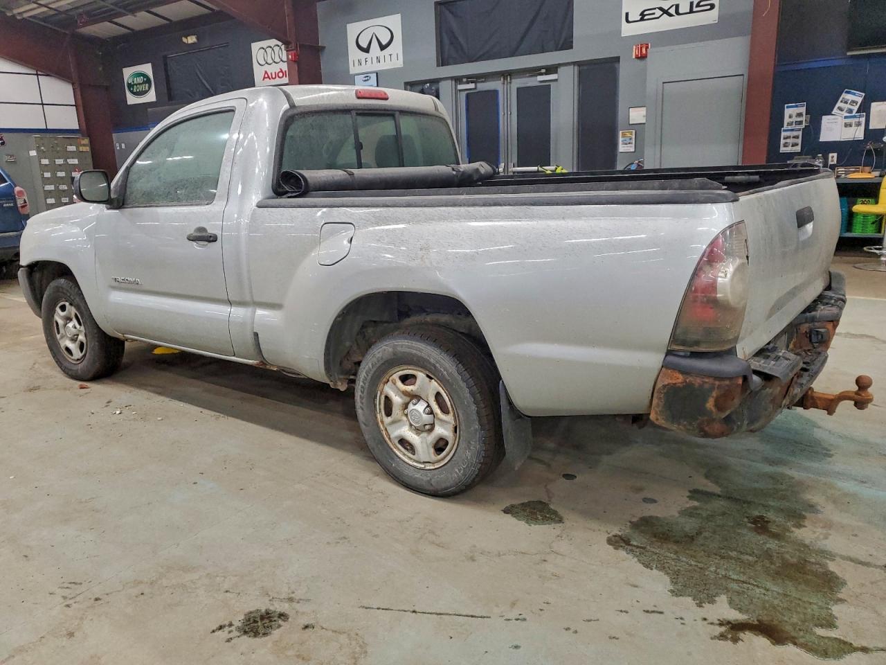 2009 Toyota Tacoma Silver vin: 5TENX22N19Z594200