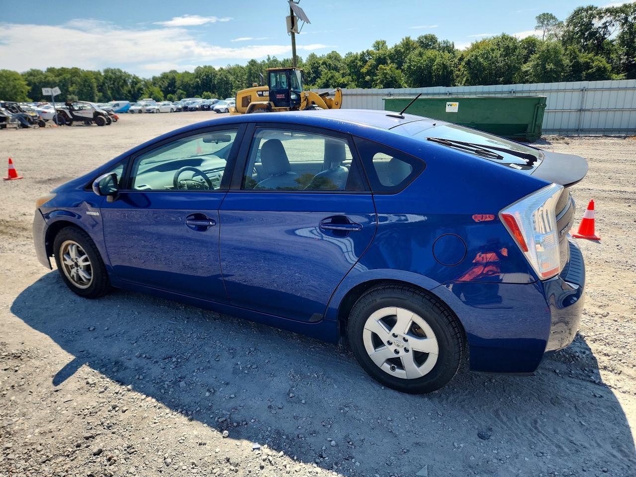 2010 Toyota Prius Iii Blue vin: JTDKN3DU1A0212710