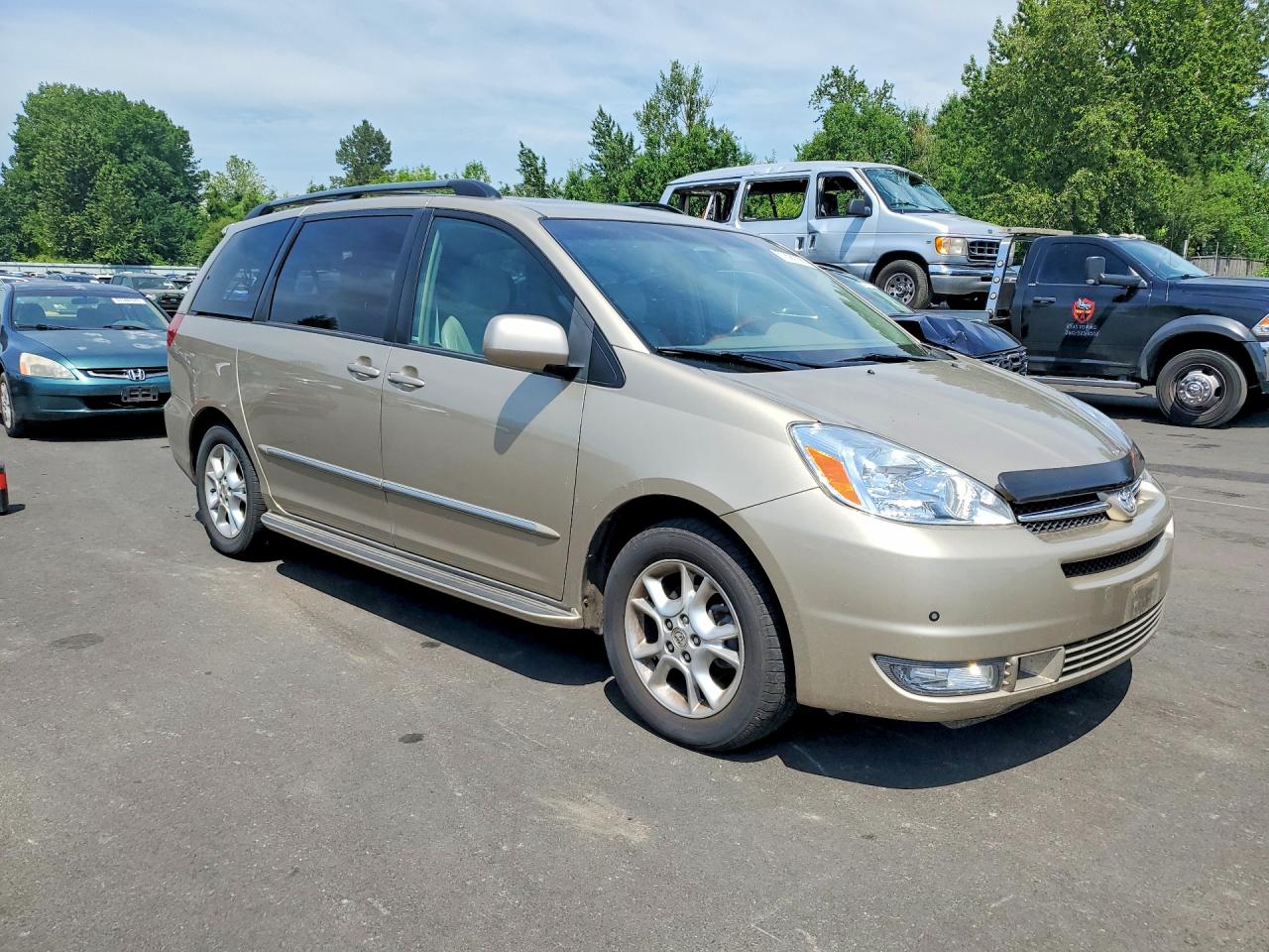 2004 Toyota Sienna Xle Limited 7 Passenger Beige vin: 5TDZA22C64S165349