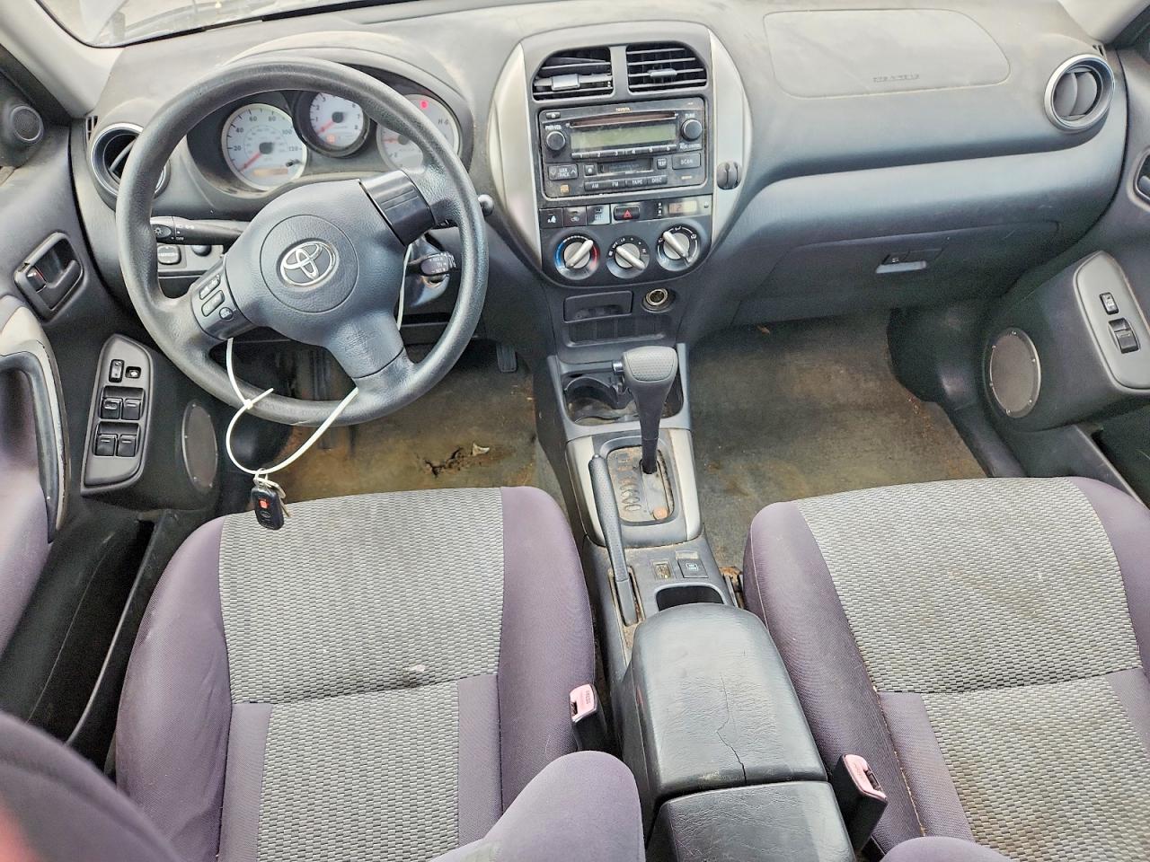 2005 Toyota Rav4 Base Black vin: JTEGD20V150092510