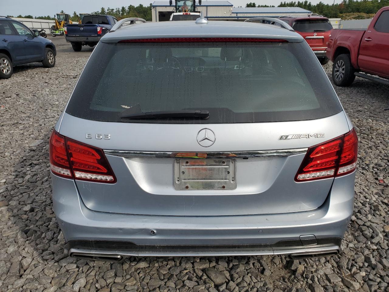 2014 Mercedes-benz E 63 Amg-s Silver vin: WDDHH7GB4EA966340