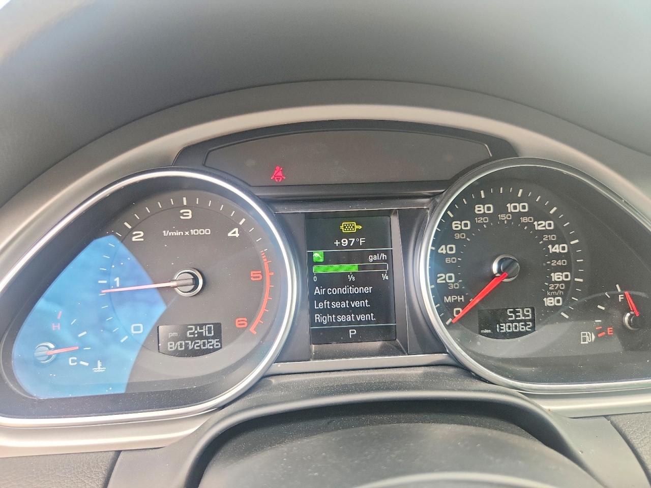 2013 Audi Q7 Prestige White vin: WA1WMAFE1DD003750