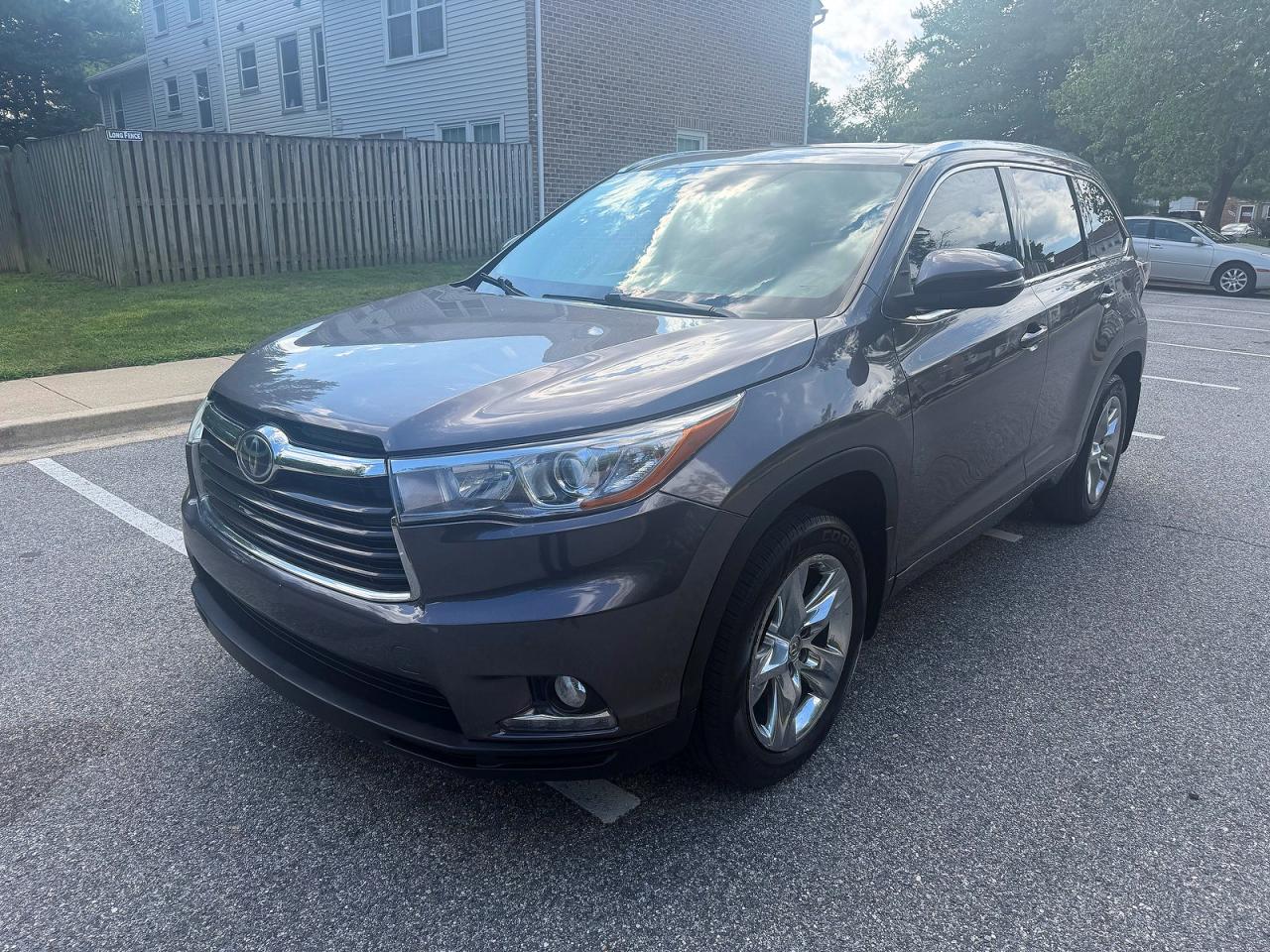 2015 Toyota Highlander Limited Platinum Серый vin: 5TDDKRFH6FS212064