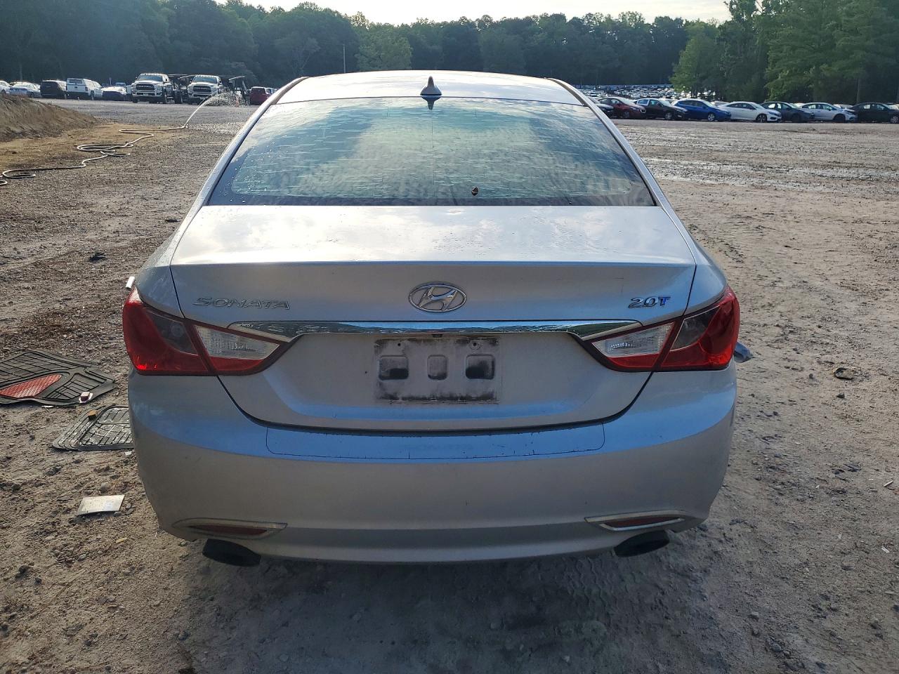 2012 Hyundai Sonata Se 2.0t Silver vin: 5NPEC4ABXCH423731