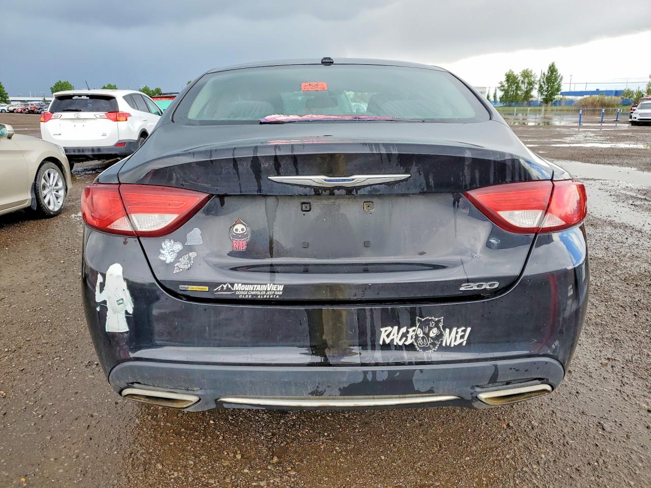 2015 Chrysler 200 Limited Black vin: 1C3CCCAG3FN525457