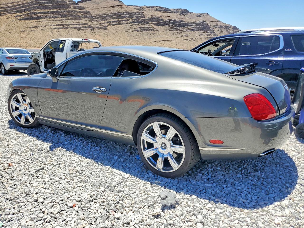 2008 Bentley Continental Gt Серебряный vin: SCBCR73W28C055395