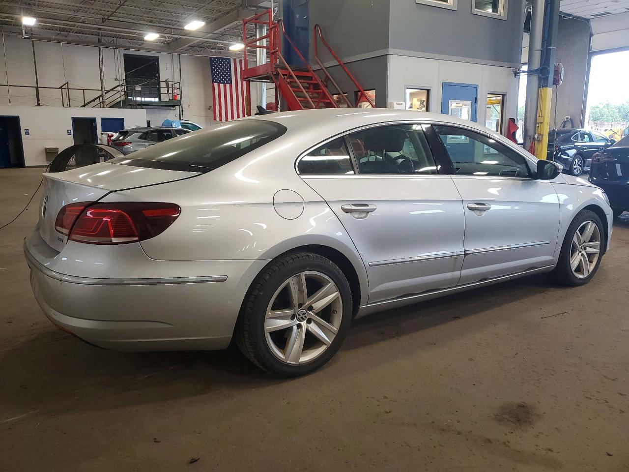 2014 Volkswagen Cc Sport Silver vin: WVWBN7AN9EE540664