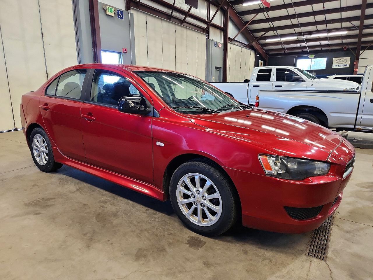 2013 Mitsubishi Lancer Es/es Sport Red vin: JA32U2FU7DU000576