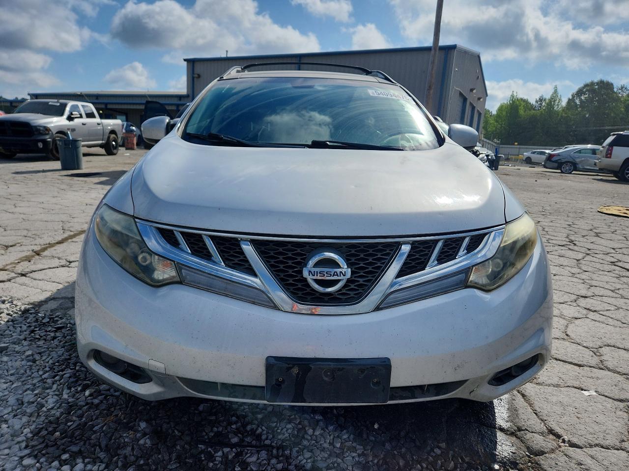 2013 Nissan Murano S Silver vin: JN8AZ1MU7DW209529