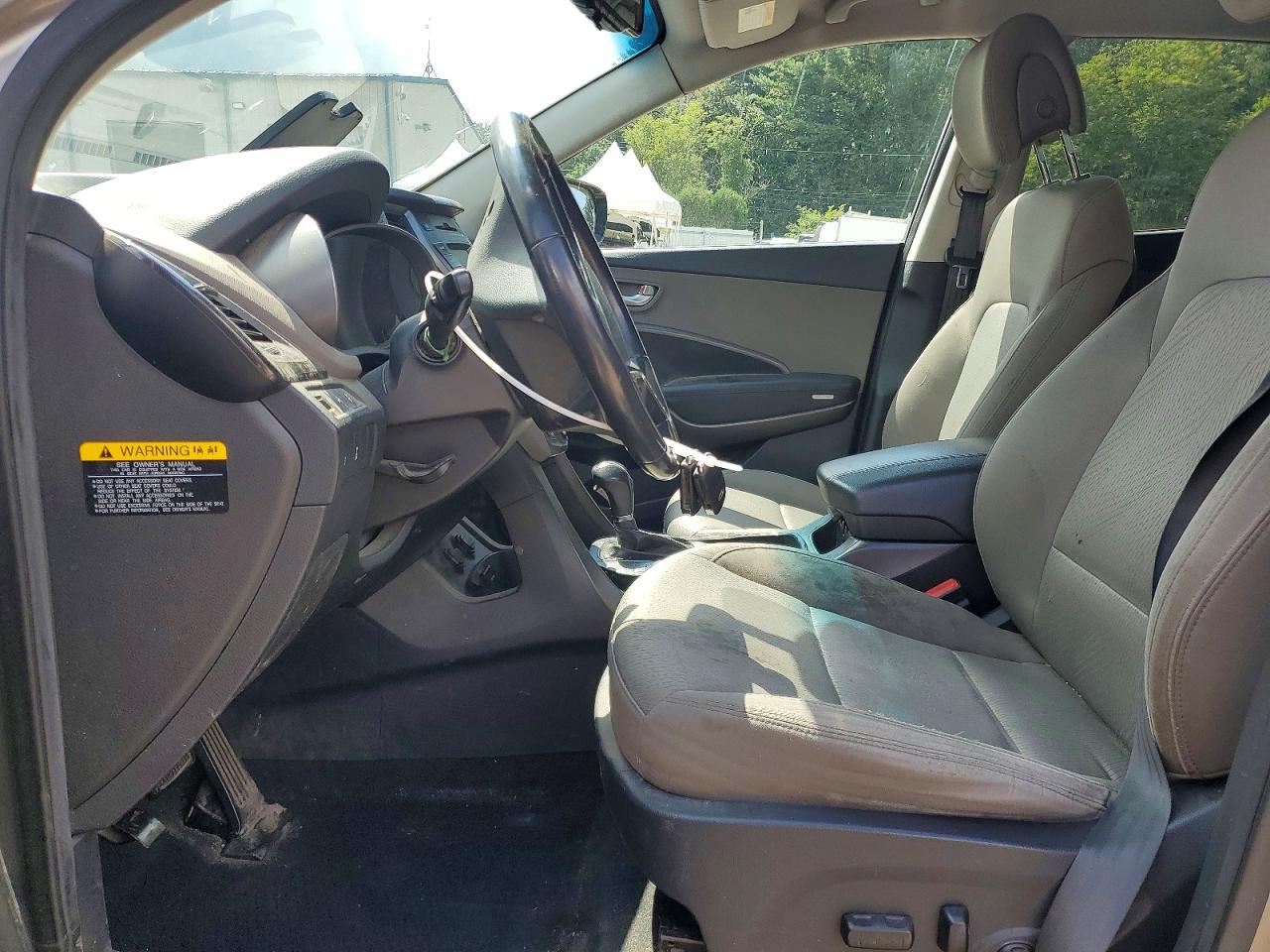 2013 Hyundai Santa Fe Sport 2.4l Gray vin: 5XYZUDLB1DG014652
