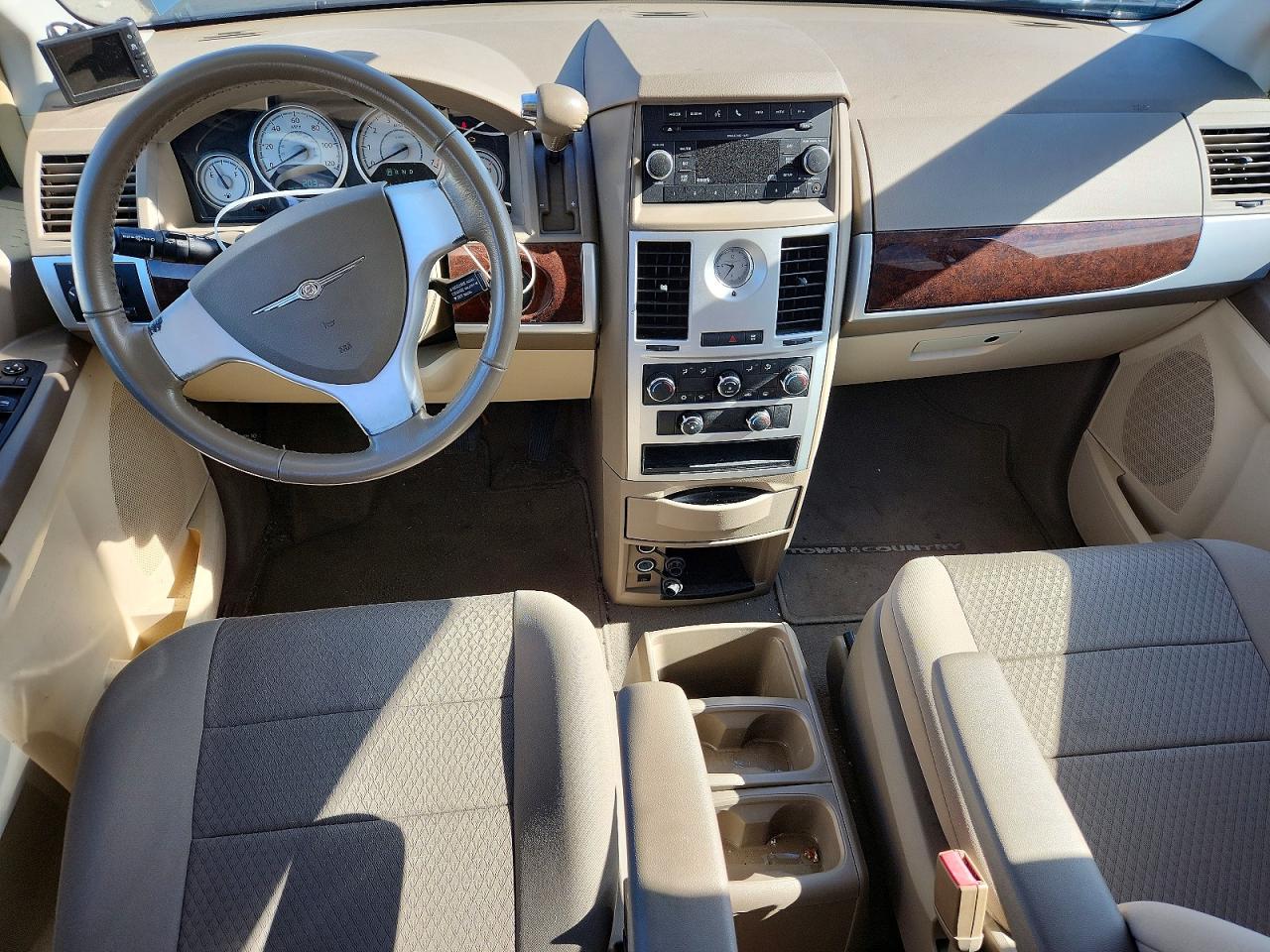 2010 Chrysler Town & Country Touring Blue vin: 2A4RR5D13AR110619