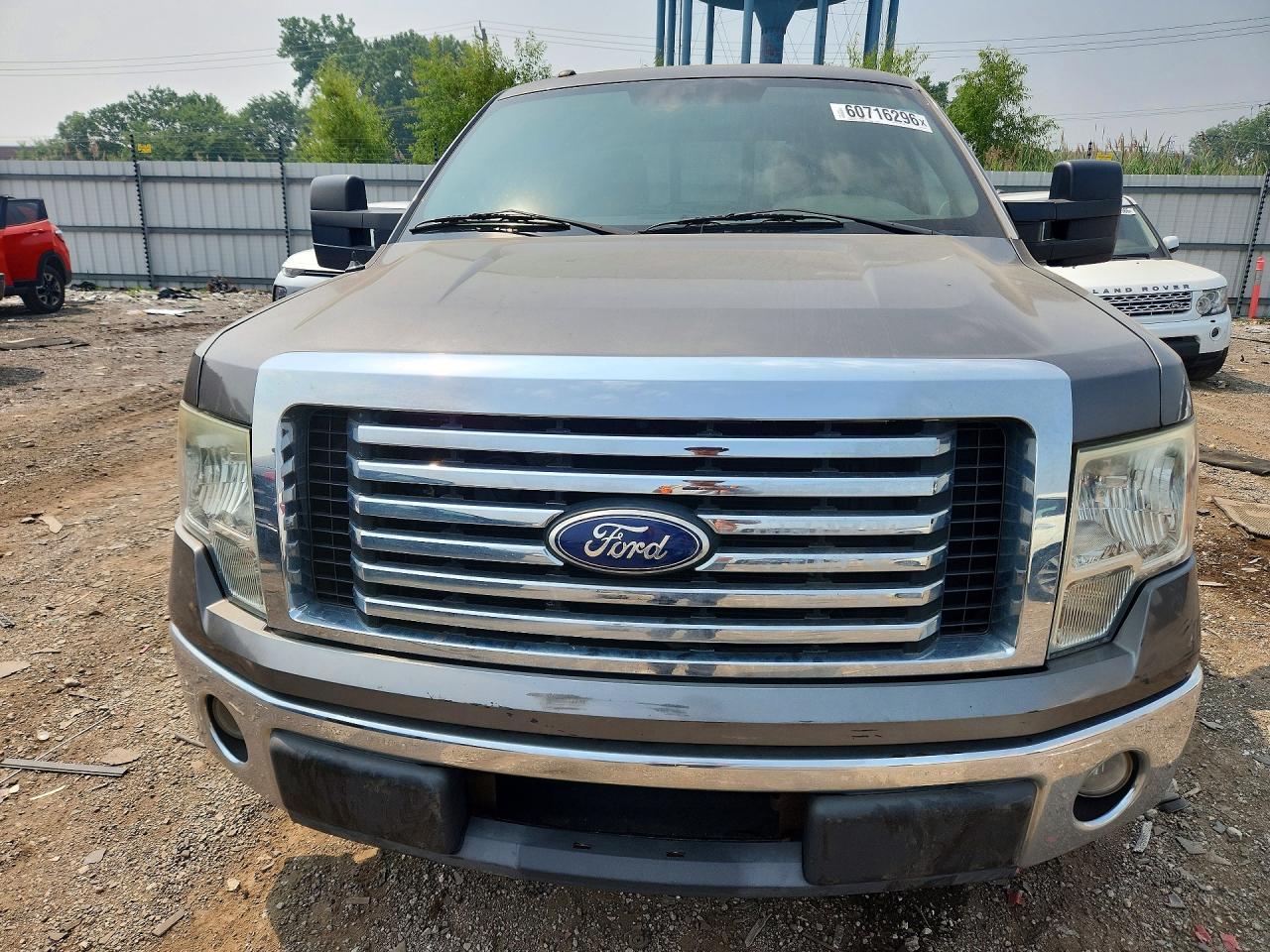 2010 Ford F150 Supercrew Gray vin: 1FTFW1CV1AFC82735