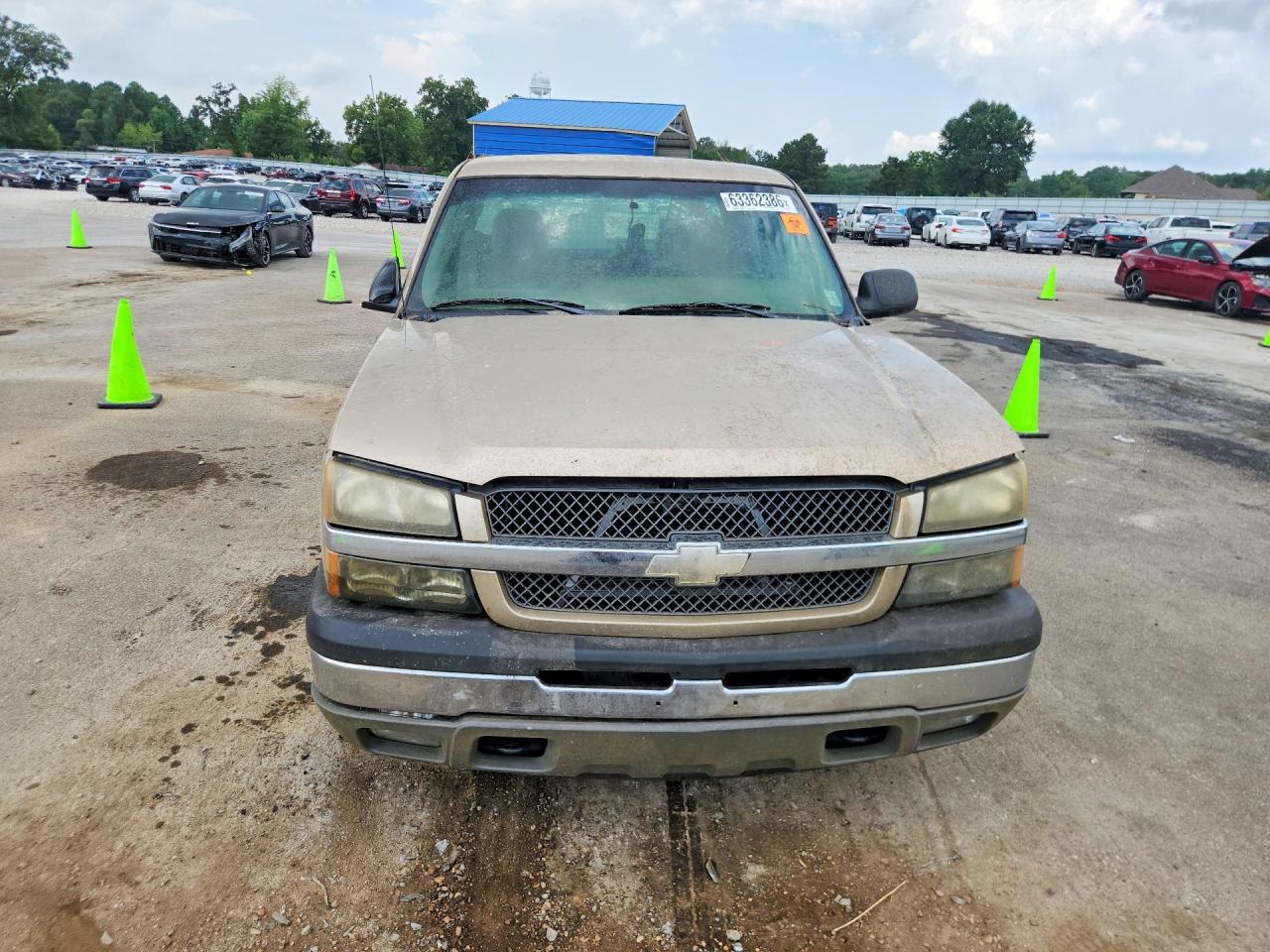 2005 Chevrolet Silverado C1500 Tan vin: 2GCEC19V251316285